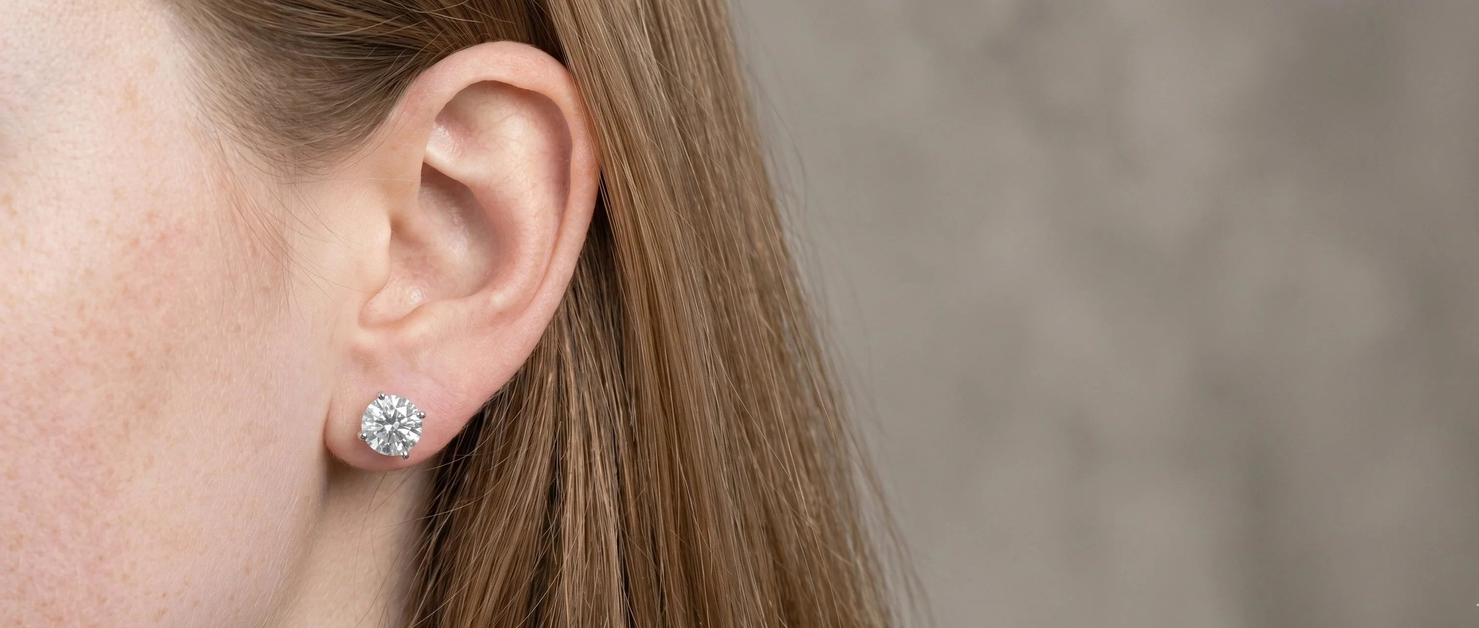Moissanite Stud Earrings for Sensitive Ears: Everything You Need to Know