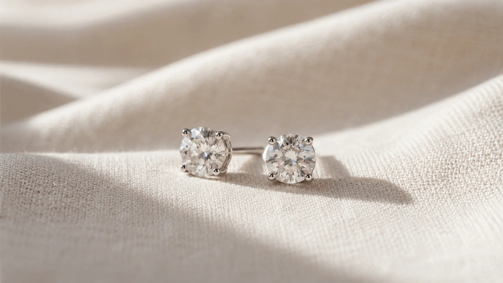 Small Moissanite Stud Earrings for Sensitive Ears: Sizes, Metals & How to Choose