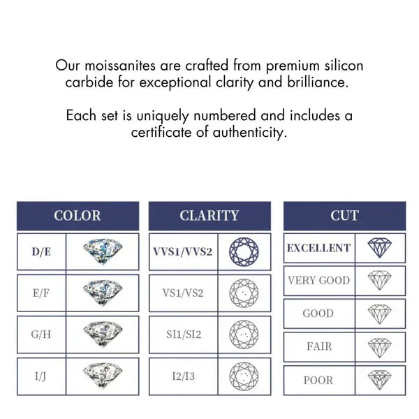 1.86 CT Moissanite Eternity Ring | 925 Sterling Silver Ring for Women - Sensitive Stones