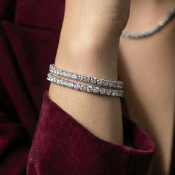Classic Moissanite Tennis Bracelet