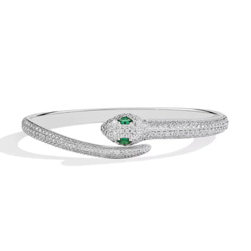 Moissanite Snake Bracelet