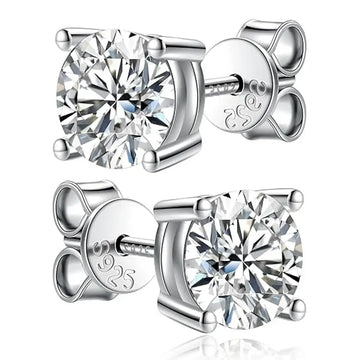 Moissanite Stud Earrings
