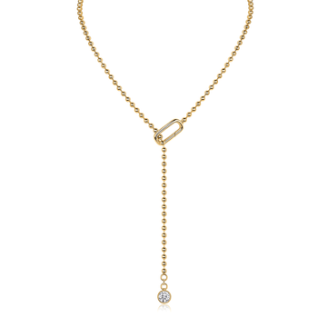 Moissanite Y-Shape Necklace